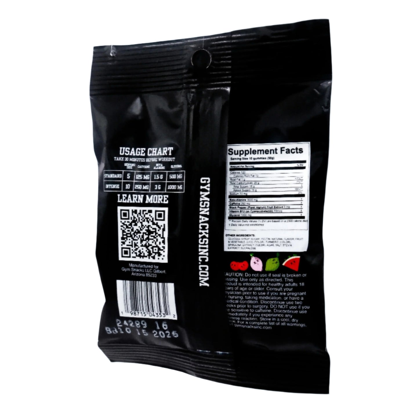 Pre-Workout Gummy Rings: Sour Variety Pack